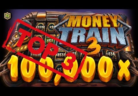 TOP 3 BIGGEST WINS ON MONEY TRAIN 3 – MAX WIN !!!