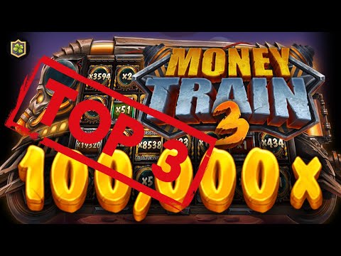 TOP 3 BIGGEST WINS ON MONEY TRAIN 3 – MAX WIN !!!