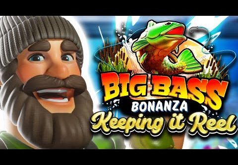 FIRST SPIN 😵 MAX BET BONUS 🔥 NEW BIG BASS BONANZA KEEPING IT REEL SLOT‼️ *** BIG WINS ***