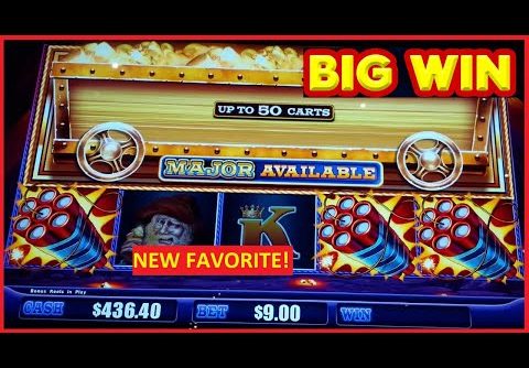 NEW FAVORITE! Eureka Treasure Train Slot – BIG WIN BONUS!