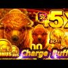 MY BIGGEST WIN EVER 😱 BUFFALO CHARGE SLOT 🔥 HUGE JACKPOT OMG‼️