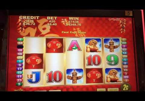 LUCKY 88 $8.40 MAX BET FEATURES DOUBLE FEATURES RETRIGGER BIG WIN x88 Big win slot pokies