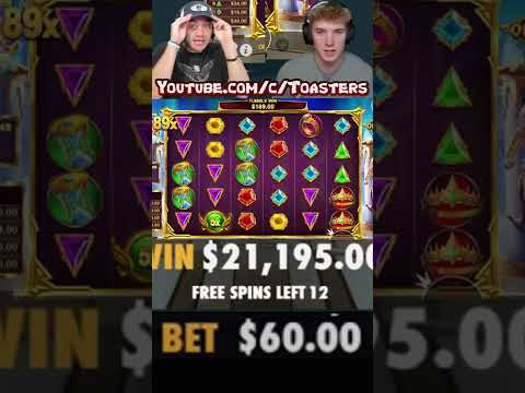 WE HIT MAX WIN ON GATES OF OLYMPUS! (Bonus Buys) #shorts