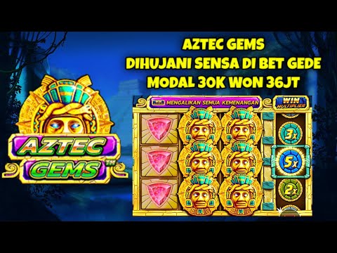 – SLOT GACOR HARI INI! CARA MENANG DI ( AZTEC GEMS ) MODAL RECEH, TRIK DAN POLA PRAGMATIC PLAY!