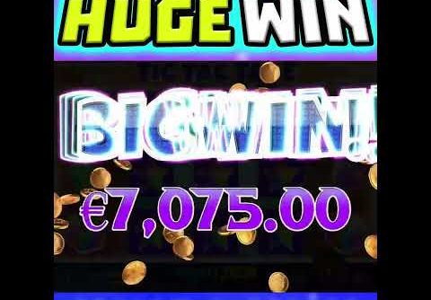 TIC TAC TAKE 🔥 SLOT MY BIGGEST WIN EVER ON THIS SLOT OMG HUGE PROFIT‼️ #shorts