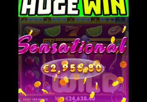 JUICY FRUITS SLOT MEGA WILD PAID HUGE BIG WINS #shorts