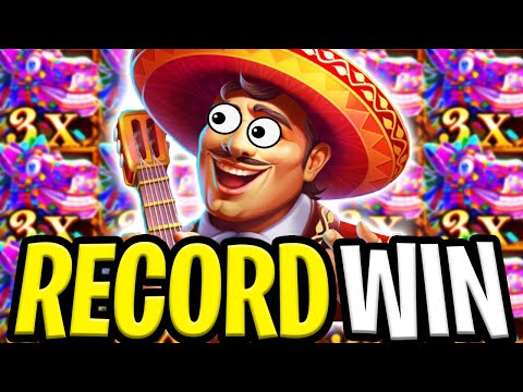 MY BIGGEST RECORD WIN EVER 😱 HOT FIESTA 🔥 SLOT BEST FREE SPIN BONUS EVER OMG‼️