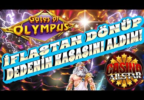 Gates of Olympus | İFLASTAN DÖNÜP DEDENİN KASAYI ALDIM | BIG WIN #gatesofolympusrekor #maxwin #slot