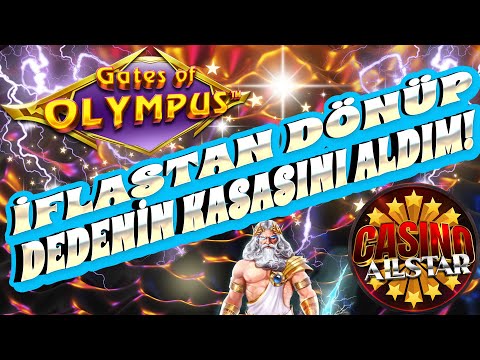 Gates of Olympus | İFLASTAN DÖNÜP DEDENİN KASAYI ALDIM | BIG WIN #gatesofolympusrekor #maxwin #slot