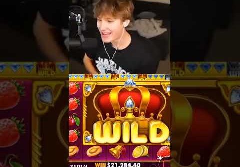 NEW BIGGEST WIN ON JUICY FRUITS SLOT BONUS… *INSANE* #shorts