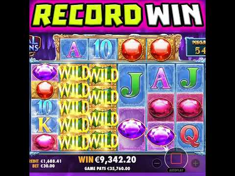 MY BIGGEST SLOT WIN EVER 😱FOR CRYSTAL CAVERNS MEGAWAYS 🔥 SLOT OMG‼️ #shorts