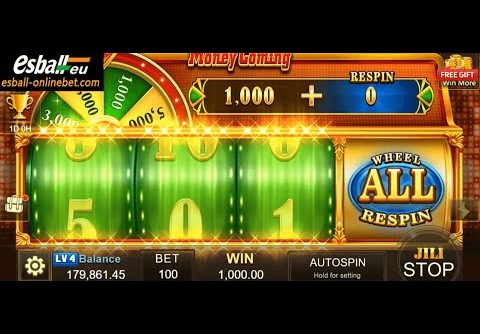 💵💵 Mega Win 6,500 with Roulette Bonus in Money Coming Slot Machine