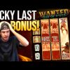 LAST BONUS CASHOUT! 💰 Mega Win on Wanted Dead or a Wild!