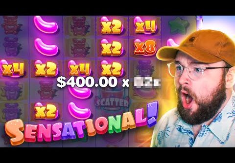 I JUST HIT MY BIGGEST WIN EVER ON SUGAR RUSH! (INSANE TUMBLE!)