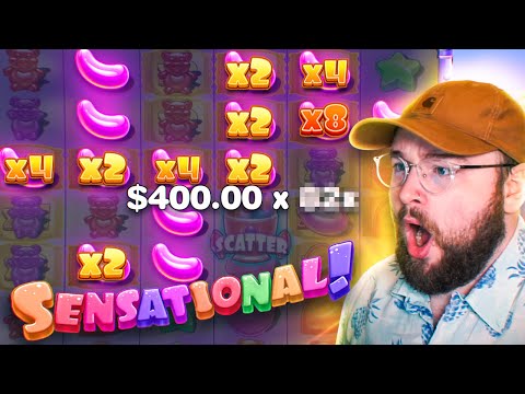 I JUST HIT MY BIGGEST WIN EVER ON SUGAR RUSH! (INSANE TUMBLE!)