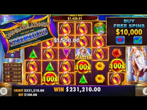 Biggest Win Slot!!!  Gates of Olympus big win ⚡Pragmatic Play Slot 🔥