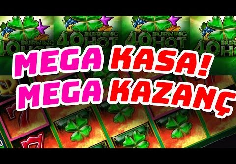 EGT Slot Oyunları | 🍀 40 BURNİNG HOT MEGA WİN! 🍀 | #egt #egtslot #slotoyunları #slotizle