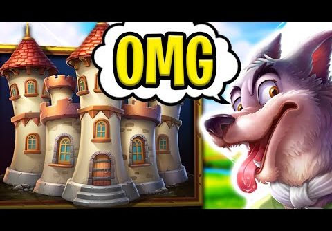 GREEDY WOLF 🔥 SLOT €100 MAX BET 😱 OMG EPIC FREE SPINS & MEGA BIG WINS‼️