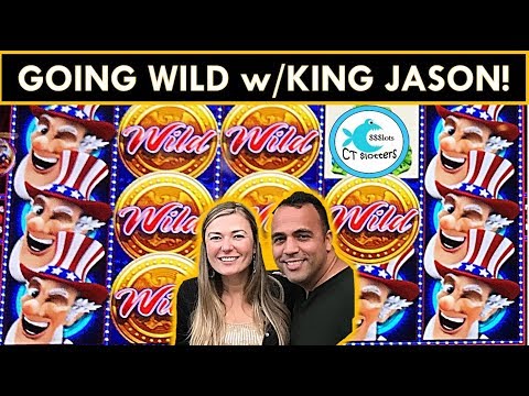 HE KEPT THROWING MONEY AT ME!💰 WILD AMERICOINS SLOT MACHINE BIG WIN, WHALES OF CASH BOOSTED!