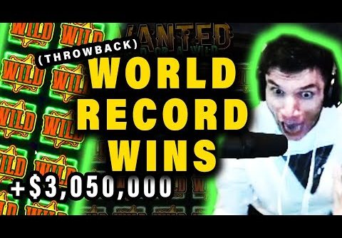 Train Throwback: TOP 12 WINS from WORLD RECORD $10,000,000+ Stream!  | Trainwreckstv Gambling