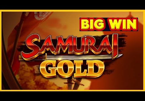 HOT. NEW. SLOT! Samurai Gold – BIG WIN BONUSES!