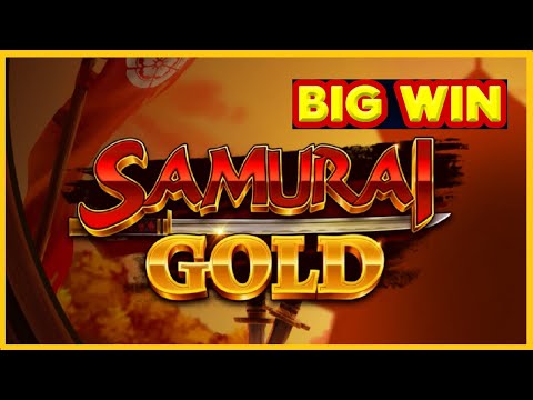 HOT. NEW. SLOT! Samurai Gold – BIG WIN BONUSES!