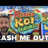 THOSE FISH SURE CAN PAY AMAZING! RISING KOI SLOT MACHINE BIG WIN!