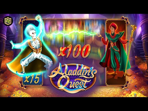 BIG WIN NEW ONLINE SLOT 💥 ALADDIN’S QUEST 💥 ALL FEATURES – GAMEART