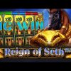MEGA JACKPOT NEW ONLINE SLOT BIG WIN 🔥 REIGN OF SETH 🔥 SPINOMENAL – ALL FEATURES
