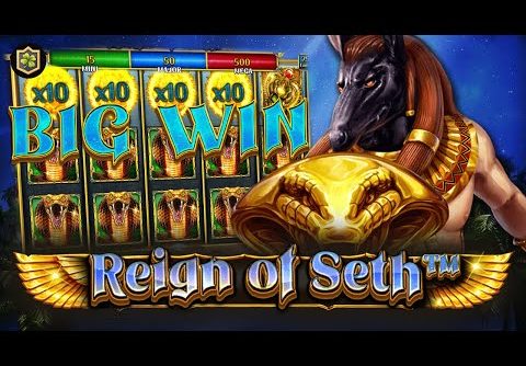 MEGA JACKPOT NEW ONLINE SLOT BIG WIN 🔥 REIGN OF SETH 🔥 SPINOMENAL – ALL FEATURES