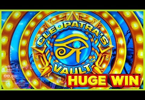 10X HUGE WIN on HOT NEW SLOT! Cleopatra’s Vault = AWESOME!