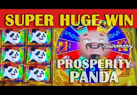 SUPER HUGE WIN! Prosperity Panda Slot – 20 FREE GAMES!  plus SUPER FREE GAMES – Casinomannj