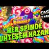 Sweet Bonanza | HER SPİNDE GELEN EFSANE KAZANÇ | BIG WIN #sweetbonanzarekor #bigwin #slot