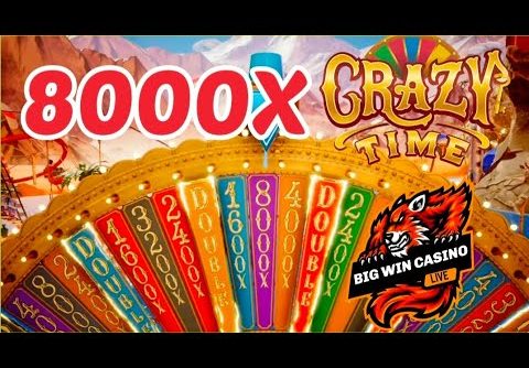 🔴Crazy Time Big Win Today🤑, 8000X Crazy Bonus, Record Wins of the Week 🤑