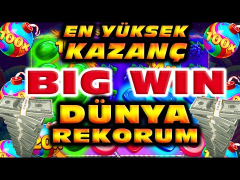 SWEET BONANZA | EN YÜKSEK KAZANÇ DÜNYA REKORU BIG WİN | #sweetbonanza  #slot #casino #slotoyunları