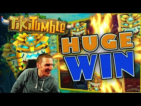 HUGE WIN on Tiki Tumble Slot – £4 Bet