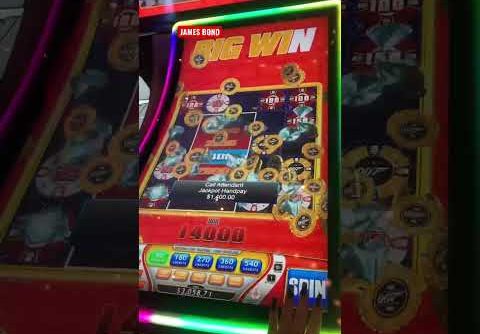 007 Slot machine Handpay Jackpot BIG WIN! #shorts