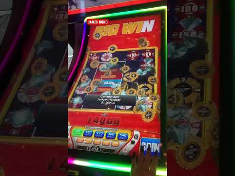 007 Slot machine Handpay Jackpot BIG WIN! #shorts