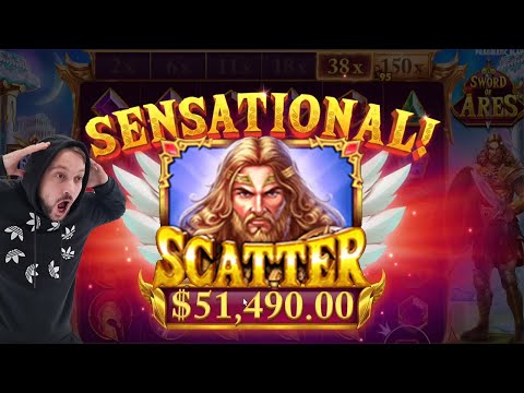 SWORD of ARES BRAND NEW SLOT – BIG WINS CASINO SLOT  – BONUS BUY HIT BIG MULTIPLIER