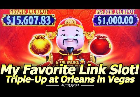 My Favorite Link Game? Choy’s Kingdom Link Prosperity Paws at Orleans Casino in Las Vegas!