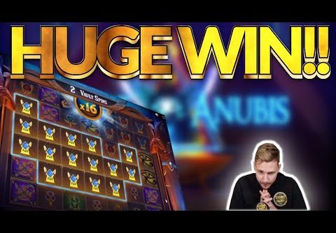 HUGE WIN! Vault of Anubis Big win – Casino slots from Casinodaddy live stream