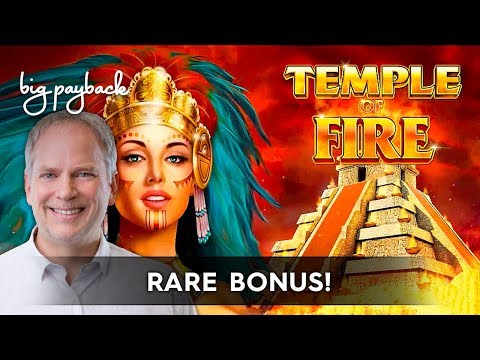 RARE BONUS – Temple of Fire Slot – NICE SESSION!