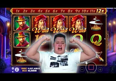 💰SUPER BIG WIN LA 🤑DA VINCI’S TREASURE PE 40 RON MIZA💰