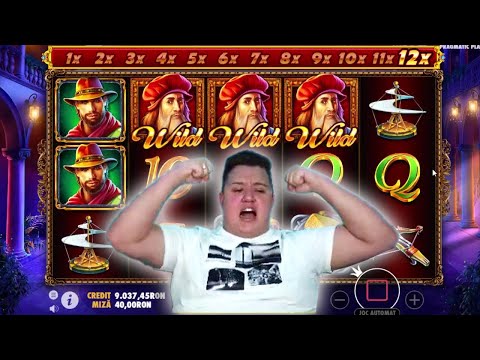 💰SUPER BIG WIN LA 🤑DA VINCI’S TREASURE PE 40 RON MIZA💰