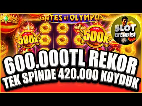 ⚡️GATES OF OLYMPUS 100x⚡600.000 TL KOYDUK !!! REKOR KIRMAYA DOYAMADIK | Big Win