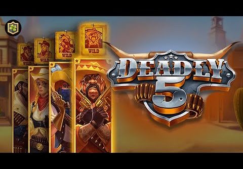 х895 Deadly 5 😱 (Push Gaming) 🔥 NEW Online Slot EPIC BIG WIN