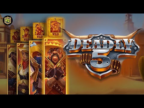 х895 Deadly 5 😱 (Push Gaming) 🔥 NEW Online Slot EPIC BIG WIN