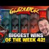BIGGEST WINS OF THE WEEK 43! GETTING A MAX WIN AFTER MOVING TO DLIVE!