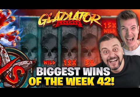 BIGGEST WINS OF THE WEEK 43! GETTING A MAX WIN AFTER MOVING TO DLIVE!