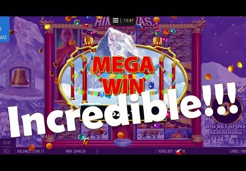 Himalayas Roof of the World – INCREDIBLE Mega Win with Bonus Free Spins